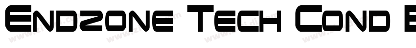 Endzone Tech Cond Bo字体转换 Endzone Tech Cond Bo字体转换